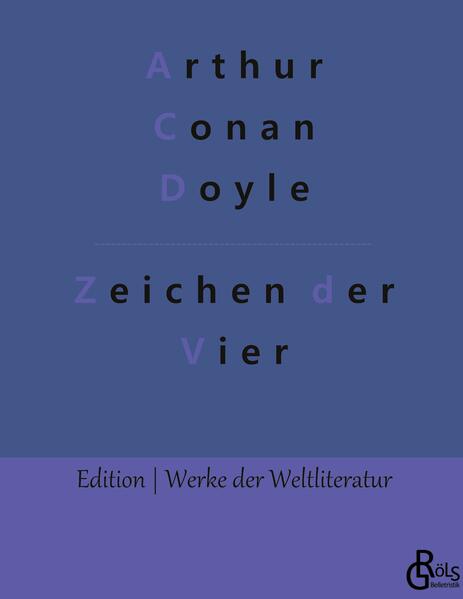 "Sherlock Holmes. Hochgradig intelligent, analytisch und doch nur die Hälfte wert ohne seinen Sidekick Dr. Watson. Arthur Conan Doyle hat mit Holmes eine Figur geschaffen, die zu den bekanntesten der Weltliteratur gehört und unzählige Male für Film und Fernsehen adaptiert wurde. Schon deshalb sind seine Werke ein fester Bestandteil jeder ernst zu nehmenden Weltliteratur-Bibliothek. Im Übrigen darf Doyle zu den Begründern des modernen Kriminalromans gezählt werden. In "Das Zeichen der Vier" wendet sich eine verzweifelte junge Frau an den Meisterdetektiv. Dr. Watson hat indes ein gesteigertes Interesse an der jungen Dame..." Redaktion Gröls-Verlag (Edition Werke der Weltliteratur)