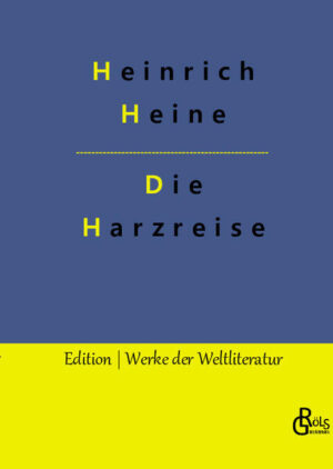 "Sittsam-poetische Naturbeschreibungen und spottende Bemerkungen über das Establishment seiner Zeit - Heinrich Heine konnte bekanntlich beides. In seiner Harzreise springt er zwischen diesen seinen Interessen und Stilen munter hin und her, was das Werk bis heute weitaus vergnüglicher macht, als es die im Image etwas verstaubte namensgebende Region vermuten lässt." Redaktion Gröls-Verlag (Edition Werke der Weltliteratur)