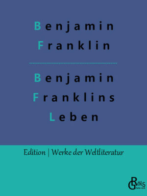 Der inspirierende Staatsmann, Erfinder, Schriftsteller, Wissenschaftler und Verleger - wie hat er sein Leben aus eigener Perspektive gelebt? Nichts liest sich spannender als eine gute Autobiografie und Benjamin Franklin ist da keine Ausnahme. Als einer der Gründerväter der Vereinigten Staaten beteiligte er sich am Entwurf der Unabhängigkeitserklärung der Vereinigten Staaten und war einer der Unterzeichner. Wie kann so jemand nebenbei noch effiziente Holzöfen entwickeln? Und Bücher schreiben und verlegen? - Gröls-Verlag (Edition Werke der Weltliteratur)