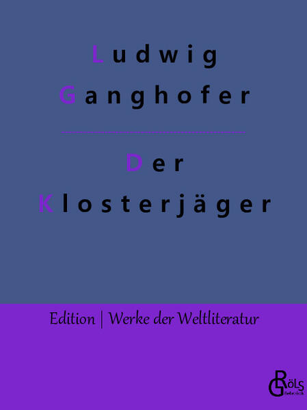 Dr. Ganghofers Geschichte ist eine Roman der Lebensumstände von Arm und Reich im klösterlichen und fürstlichen Umfeld Berchtesgadens im 14. Jahrhundert. Hauptprotagonist ist der dem Kirchenfürsten Heinrich von Inzing dienende Jäger Haymo. Gröls-Verlag (Edition Werke der Weltliteratur)