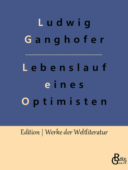 Dr. Ludwig Albert Ganghofer, geboren in Kaufbeuren und gestorben am Tegernsee - zu Lebzeiten einer der bekanntesten deutschen Autoren, millionenfach gelesen, inzwischen vielfach verfilmt. Die Romane des Autors und Kriegsberichterstatters sind Heile-Welt-Romane, in denen er seine Berchtesgadener Heimat immer wieder neu in den Mittelpunkt stellt und verehrt. Gröls-Verlag (Werke der Weltliteratur)