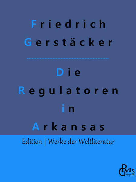 "Wenige Worte werden genügen, diese Erzählung aus den westlichen Wäldern Amerikas bei dem Leser einzuführen! Arkansas hatte sich in früheren Jahren den Ruf erworben, daß alles Gesindel aus dem Osten und Süden in seinen weglosen Wäldern und Sümpfen einen Zufluchtsort gesucht und gefunden habe und dort auf eigene, freie Hand sein Wesen treibe. Die „Männer von Arkansas“ traten daher zusammen und bildeten den Regulatorenbund". Aus dem Vorwort - Gröls-Verlag (Edition Werke der Weltliteratur)