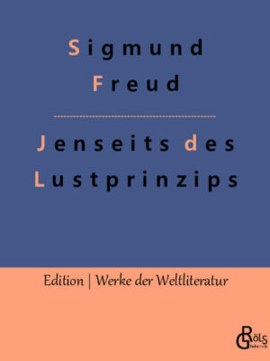 Lust gewinnen und Unlust vermeiden - das Lustprinzip. Freud geht davon aus, dass die Triebe nicht nur von diesem Prinzip beherrscht werden. Statt dessen ist der Trieb darauf gerichtet, einen früheren Zustand wieder herzustellen - und sei es unter Inkaufnahme von Unlust. Freud sieht dabei zwei Treibgruppen: Neben dem Todestrieb mit seiner Tendenz zur Selbstzerstörung den Lebenstrieb, die Libido. Jene Kraft also, welche als objektbezogene Liebe und als Narzissmus auftreten kann. Gröls-Verlag (Edition Klassiker der Weltliteratur)