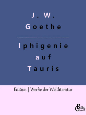 Tantalus, immerhin Halbgott, war einst bei der Göttern eingeladen, um sie mit seiner Klugheit zu unterhalten. Schnell wurde er übermütig und geriet ins Prahlen - unter Göttern immer schlecht. Eine Falle, die Tantalus den Göttern bei der Gegeneinladung stellte, wurde bemerkt und sorgte für göttliche Flüche gegen seine Familie, die zu einer Kaskade von innerfamiliären Morden führte. Als Agamemnon, Urenkel des Tantalus, seine Tochter Iphigenie opfern sollte, um eine von der Göttin bestellte Windstille zu überwinden, entführt Diana die junge Dame und macht sie auf Tauris zur Priesterin. Gröls-Verlag (Edition Werke der Weltliteratur)