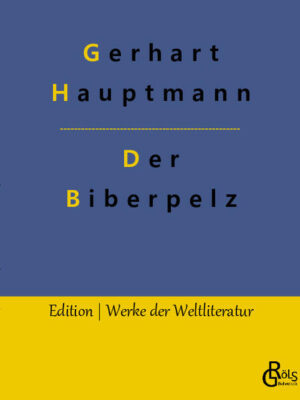 Der Biberpelz ist ein sozialkritisches Drama der 1890er Jahre aus der Epoche des Naturalismus. Der Milieustudie werden autobiografische Einflüsse zugesprochen. Kritiker in Hauptmanns Tagen warfen ihm mangelnde Komposition und Konsequenz vor, heute gilt der Nobelpreisträger der Literatur zu den großen Schriftstellern des Naturalismus. Der Biberpelz wurde vielfach verfilmt und in Hörspielen verarbeitet. Gröls-Verlag (Edition Werke der Weltliteratur)