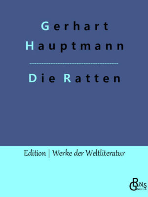 Die Berliner Tragikomödie "Die Ratten" gilt vielen als der wichtigste Beitrag Gerhart Hauptmanns zum modernen Theater. Handlungsort ist eine ehemalige Kaserne die von etwa 60 Familien bewohnt wurde und im Volksmund „Wanzenburg“ genannt ward. Hauptmann, Nobelpreisträger der Literatur, zählt heute zu den großen Schriftstellern des Naturalismus