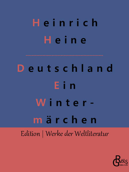 Was macht man, wenn man einer der großen Literaten seiner Zeit ist und eine Reise von Paris nach Hamburg unternimmt? Man schreibt ein satirisches Versepos und nimmt sein Land aufs Korn. So hat das jedenfalls Heinrich Heine unternommen. Zu seiner Zeit war das Werk sehr umstritten, wurde vielfach als "Schmähschrift" eines Vaterlandsverräters verurteilt. Für die Nationalsozialisten lieferte das Werk die Steilvorlage, um den Autor als jüdischen Nestbeschmutzer zu brandmarken. Erst in der Neuzeit sehen wir das Werk als das sprachgewaltige und elegante politische Gedicht von Weltrang, das es ist. Gröls-Verlag (Edition Werke der Weltliteratur)