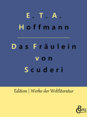 Das Fräulein von Scuderi gilt als einer der ersten deutschen Kriminalromane und handelt von der Aufklärung von Serienmorden im Paris des 17. Jahrhunderts durch die Titelheldin. Das 73-jährige Fräulein Madeleine von Scuderi ist eine verehrte Dichterin am Hof von König Ludwig XIV, als vier ältere, adlige Herren durch Dolchstöße in rascher Abfolge getötet werden. Zunächst zeigt das Fräulein wenig Ermittlungseifer, doch das soll sich bald ändern... Gröls-Verlag (Edition Werke der Weltliteratur)