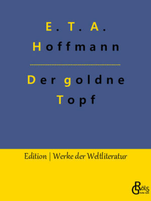 Hoffmanns erfolgreichstes Werk, von ihm selbst als "Märchen aus der neuen Zeit" bezeichnet, greift unter anderem biblische Motive spielerisch auf. Die Schlange, welche in der Bibel eher schlecht wegkommt, wird bei ihm zur reizvollen Figur. Auch die apostolischen Werte von Glauben, Liebe und Hoffnung kommen bei Hoffmann zur Geltung. Im Goldnen Topf existiert die für die Romantik häufig zu beobachtende Zweiteilung der Welt in rationale Alltagswelten und fiktionale Phantasiewelten. Gröls-Verlag (Edition Werke der Weltliteratur)