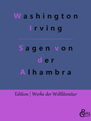 Der amerikanische Schriftsteller Washington Irving führt uns durch Andalusien und wir lernen Land und Leute kennen. Die Sammlung von Erzählungen ist in des Autors Rahmenhandlung eingebettet - seine Reise durch dieses besondere Land. Seine Erzählungen von der Alhambra berichten uns vom Niedergang unter der spanischen Krone und gehören heute zum Kernbestand der Weltliteratur. Gröls-Verlag (Edition Werke der Weltliteratur)