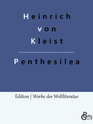 Penthesilea ist die Königin der Amazonen, einem Volk, das Männer nicht duldet. Wie reproduziert sich das Volk? Ganz einfach - Kriegsgefangene werden zur Zeugung herangezogen, danach immerhin in die Freiheit entlassen. Weiblicher Nachwuchs wird behalten und in Amazonen-Tradition zu Kriegerinnen ausgebildet, männlicher Nachwuchs wird getötet. Penthesilea trifft bei Kleist allerdings die Wahl für Achill - Liebe ist schlägt Traditionen, doch kann das gutgehen? Gröls-Verlag (Edition Werke der Weltliteratur)