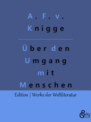 Anders als man denkt ist der "Knigge" nicht einfach eine Ansammlung von mechanischen Benimmregeln - verwende Besteck auf diese Weise und betreibe Konversation auf jene Weise. Vielmehr bemüht sich Knigge die Grundhaltung des Lesers zu erreichen. Letztlich benötigt man für stilsicheres, gutes Benehmen eine innere Haltung, die einem in jeder - auch unerwarteten - Situation vermittelt, welches Verhalten angemessen ist. Seine Umgangsregeln stehen dabei durchaus in der Tradition der Aufklärung und haben bis heute nichts an Aktualität eingebüßt. Im Gegenteil, die Tradition adelt die Leitlinien, die heute als Urmeter guten und stilsicheren Benehmens gelten dürfen. Gröls-Verlag (Edition Werke der Weltliteratur)