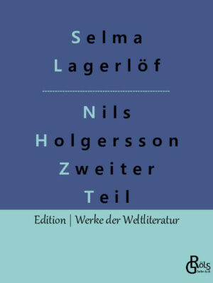 Teil 2: "Es war einmal ein Junge. Er mochte wohl vierzehn Jahre alt sein, war lang aufgeschossen und hatte flachsgelbes Haar. Er war zu nichts recht zu gebrauchen. Am liebsten mochte er schlafen und essen, sein größtes Vergnügen aber war, dumme Streiche zu machen. Es war an einem Sonntagmorgen. Die Eltern des Jungen waren im Begriff, sich zum Kirchgang anzukleiden. Der Junge dachte, wie schön es sei, daß er ein paar Stunden lang sein eigener Herr sein konnte. „Jetzt kann ich doch Vaters Flinte herunternehmen und ein wenig damit schießen, ohne daß sich gleich jemand dahineinmischt,“ sagte er zu sich selbst." Nils Holgersson gehört mit zu den schönsten Kindergeschichten der Weltliteratur. Gröls-Verlag (Edition Werke der Weltliteratur)