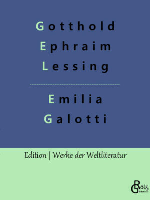 Der Prinz von Guastalla ist frisch verliebt in Emilia Galotti, doch die ist dem Grafen Appiani versprochen - die Heirat ist schon heute. Was also tun? Er schickt seinen Kammerherrn, der in solchen Fällen auch mal vor Ermordung und Entführung nicht zurückschreckt. Es hilft nichts - einer muss es ja tun. Emilia hat sich ihren Hochzeitstag allerdings irgendwie anders vorgestellt - dass der künftige Gatte ermordet wird und sie selbst entführt, darauf kann sie gut verzichten. Als sie letztlich keinen Ausweg sieht, kommt es zum finalen Drama. Oder wie man heute sagen würde: Eine Lose-lose-lose-Situation, bei der alle verlieren. Gröls-Verlag (Edition Werke der Weltliteratur)