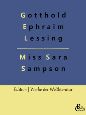 Ein Gasthof in England. Der Vater von Miss Sara reist mit seinem Diener Waitwell an. Der Plan: Er holt Sara zurück und versöhnt sich. Dass er zuvor ihren Liebhaber nicht akzeptiert hat, kam nicht gut an. Es gilt nun zu retten, was zu retten ist - will er sonst etwa im Alter alleine sein? Sara ist derweil auf dem Weg nach Frankreich, um dort ihren Geliebten zu heiraten - der hadert mittlerweile und verzögert die Ausreise. Wird das ein gutes Ende nehmen? Es handelt sich um ein Trauerspiel, nicht etwa ein Lustspiel... Gröls-Verlag (Edition Werke der Weltliteratur)