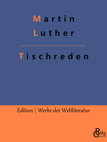 Der Pfarrer Konrad Cordatus war der erste. Ab 1531 hatte er begonnen, während der Mahlzeiten als Gast bei Luther mitzuschreiben. Keine Weisheit des Meisters sollte der Nachwelt verloren gehen. Damit setzte er einen Trend: Letztlich kursierte ein Sammelsurium von Mitschriften seiner Gäste, in unterschiedlichen Stilen und Ausprägungen. Teils wortwörtlich, teils zusammenfassend. 1566 wurden sie überarbeitet von seinem Schüler Johannes Aurifaber in Eisleben herausgegeben. Gröls-Verlag (Edition Werke der Weltliteratur)