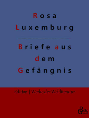 Rosa Luxemburg gehört geschichtlich zu den einflussreichsten Vertreterinnen der Arbeiterbewegung und des Marxismus Europas. Sie vertrat die Ideen des Kommunistischen Manifestes entschlossen und doch undogmatisch. Für Ihre Überzeugungen ging sie ins Gefängnis und für Ihre Überzeugungen starb sie letztlich auch. Die Korrespondenz schrieb sie aus den Gefängnissen in Wronke und Breslau, wo sie in "Schutzhaft" genommen wurde. Gröls-Verlag (Edition Werke der Weltliteratur)