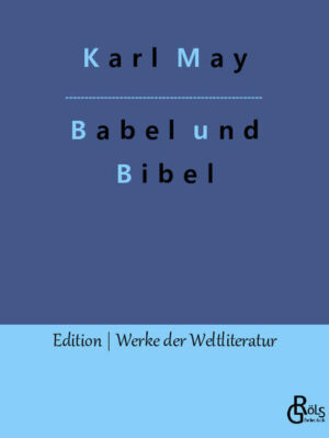 "Die Handlung spielt sich auf dem Platz vor dem babylonischen Turm ab. In diesem Turm sind die in Mesopotamien ausgegrabenen Altertümer und Kostbarkeiten aufgestapelt, die den berühmten „Schatz der An'allah“ bilden, nach dessen Besitz die andern Völker von jeher gestrebt haben und noch heute streben. Er wird von den An'allah aufs schärfste bewacht. Kein Fremder darf den Turm betreten. Sein Tor ist so groß, daß es mit den beiden seitlichen Riesensteinbildern den Hintergrund der Bühne füllt. Die Seitenwände des Eingangs sind aus Steinblöcken zusammengesetzt, deren Oberflächen babylonische Götterbilder zeigen. Die seitlichen Gestalten stellen geflügelte Löwen mit Menschenköpfen dar, Sinnbilder des Kriegsgotts Nergal. Die Haarund Barttracht dieser Köpfe ist die alte babylonisch-assyrische." Gröls-Verlag (Edition Werke der Weltliteratur)