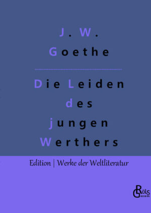 Der junge Rechtspraktikant Werther liebt Lotte, doch die ist verheiratet und so bleibt die Liebe unerfüllt und führt zu einem tragischen Ende. Die Leiden des jungen Werthers gilt als einer der Schlüsselromane des Sturm und Drang. Der frühe "Bestseller" in Deutschland und später der gesamten Welt rief vielfältige Reaktionen hervor, unter anderem auch dem Selbstmord einer Reihe von Lesern. Goethes Reaktion hierauf war eher schroff und eine Mitverantwortung sah er nicht. Er selbst schrieb später: „Die Wirkung dieses Büchleins war groß, ja ungeheuer, und vorzüglich deshalb, weil es genau in die rechte Zeit traf.“ Gröls-Verlag (Edition Werke der Weltliteratur)