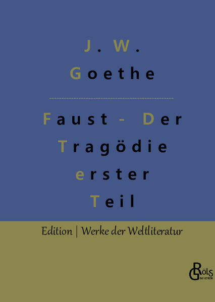 Faust mögen die einen lieben und die anderen hassen - an der Bedeutung kommt niemand vorbei. Die Geschichte des historischen Doktor Faustus von 1808 gehört zu den bedeutendsten und meistzitierten Werken der Weltliteratur und fehlt in keiner Begründung, warum die deutsche Literatur einen festen Platz im Kanon der Weltliteratur innehat. Die Handlung der Tragödie erster Teil verbindet die „Gelehrtentragödie“ und die „Gretchentragödie“. Gröls-Verlag (Edition Werke der Weltliteratur)