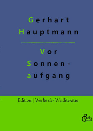 Ein Drama in fünf Akten. Das Geschehen schildert einen Tag im Leben der Bauernfamilie Krause und endet mit einem Selbstmord. Wegen der damals noch ungewohnten naturalistischen Darstellungsweise kam es im Publikum teilweise zu Tumulten. Ein im Publikum sitzender Arzt soll etwa aus Protest seine Geburtszange auf die Bühne geworfen haben. Der spätere Literaturnobelpreisträger Hauptmann wurde durch den Skandal über Nacht bekannt. Gröls-Verlag (Edition Werke der Weltliteratur)