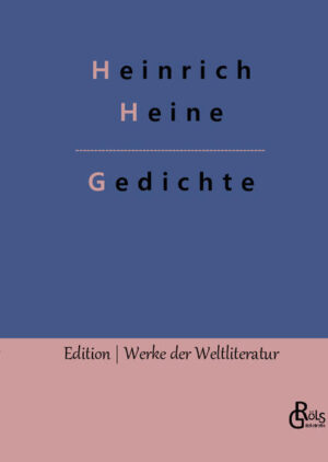 Heinrich Heine und seine scharfe Zunge - wen wundert es, dass uns der hellgeistige Schriftsteller einige der wichtigsten deutschen Gedichte hinterlässt? Etwa "Der neue Alexander", "Deutschland", "Bertha", "Babylonische Sorgen", "Der Hirtenknabe", "Poseidon", "Ein Weib", "König David" und viele mehr. Gröls-Verlag (Edition Werke der Weltliteratur)