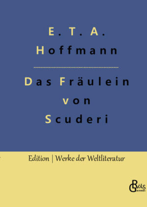 Das Fräulein von Scuderi gilt als einer der ersten deutschen Kriminalromane und handelt von der Aufklärung von Serienmorden im Paris des 17. Jahrhunderts durch die Titelheldin. Das 73-jährige Fräulein Madeleine von Scuderi ist eine verehrte Dichterin am Hof von König Ludwig XIV, als vier ältere, adlige Herren durch Dolchstöße in rascher Abfolge getötet werden. Zunächst zeigt das Fräulein wenig Ermittlungseifer, doch das soll sich bald ändern... Gröls-Verlag (Edition Werke der Weltliteratur)