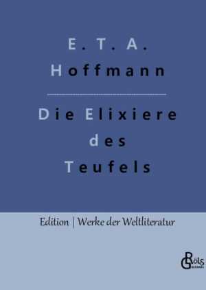 Eine spannende, fiktive Autobiographie. Der Mönch Medardus, der mit fast allen handelnden Protagonisten des Romans verwandt ist, weiß zu Beginn nichts von diesen Verwandtschaftsgraden und wird nach einer behüteten Kindheit in eine sehr angenehme Klosteratmosphäre aufgenommen. Dort verwaltet er die Reliquienkammer, in der sich eines der Elixiere des Teufels befindet, die der heilige Antonius irgendwann mal dagelassen hat. Als Medardus in einem Anfall von Eitelkeit sein Rednertalent so überspannt, dass er sich selbst zum heiligen Antonius erklärt, nimmt das Unheil seinen Lauf. Gröls-Verlag (Edition Werke der Weltliteratur)