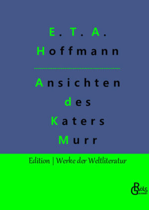 „Mit der Sicherheit und Ruhe, die dem wahren Genie angeboren, übergebe ich der Welt meine Biographie, damit sie lerne, wie man sich zum großen Kater bilde“. Hoffmann legt mit seiner autobiographischen Satire eine der gelungensten und meistverkauften Parodien der Literaturgeschichte vor. Kunstbetrieb, bürgerliche Gesellschaft, der eitle Wissenschaftsbetrieb - keine Sphäre der Gesellschaft ist vor Hoffmanns Rundumschlag sicher. Gröls-Verlag (Edition Werke der Weltliteratur)