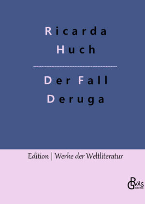 Ricarda Huch selbst hat ihr Buch gegenüber einer Freundin als "Schundgeschichte" bezeichnet, mit welchem sie sich mal schnell 20.000 Mark verdienen wollte. Ob sie nur tiefgestapelt hat? In der Retrospektive wird ihr Werk jedenfalls als Gesellschaftsroman rezipiert. Das gesellschaftliche Klima der damaligen Zeit wird in dem Roman in unterhaltsamer Weise deutlich und selbst Reich-Ranicki, der nicht gerade für seine Zurückhaltung in Kritikerdingen bekannt war, zählte den Kriminalroman zu den literarisch beachtlichen Büchern seiner Jugend. Gröls-Verlag (Edition Werke der Weltliteratur)