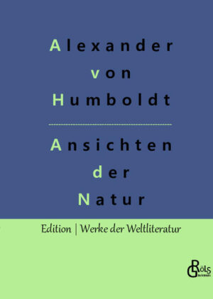 A. v. H. Bericht von der Forschungsreise durch Lateinamerika. Spätestens seit Daniel Kehlmanns „Die Vermessung der Welt“ ist er auch den bundesdeutschen Durchschnittslesern geläufig: Alexander von Humboldt. Schon zu Lebzeiten eine Art Superstar der Wissenschaft, war Humboldt nur in Superlativen zu beschreiben: Einer der meistgelesenen Wissenschaftsautoren bis heute, einer der führenden Naturforscher seiner Epoche, der Mitbegründer der modernen Geografie als Forschungsgebiet und einer der letzten Universalgelehrten der Geschichte. Gröls-Verlag (Edition Werke der Weltliteratur)