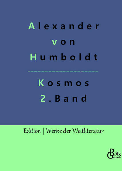 A.v. H. Opus Magnum Band 2 - Spätestens seit Daniel Kehlmanns „Die Vermessung der Welt“ ist er auch den bundesdeutschen Durchschnittslesern geläufig: Alexander von Humboldt. Schon zu Lebzeiten eine Art Superstar der Wissenschaft, war Humboldt nur in Superlativen zu beschreiben: Einer der meistgelesenen Wissenschaftsautoren bis heute, einer der führenden Naturforscher seiner Epoche, der Mitbegründer der modernen Geografie als Forschungsgebiet und einer der letzten Universalgelehrten der Geschichte. Gröls-Verlag (Edition Werke der Weltliteratur)