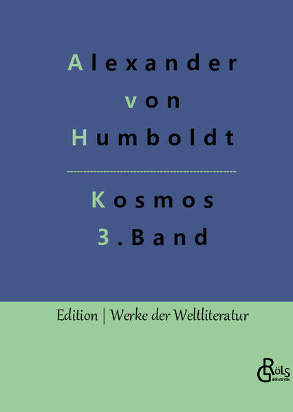 A.v. H. Opus Magnum Band 3 - Spätestens seit Daniel Kehlmanns „Die Vermessung der Welt“ ist er auch den bundesdeutschen Durchschnittslesern geläufig: Alexander von Humboldt. Schon zu Lebzeiten eine Art Superstar der Wissenschaft, war Humboldt nur in Superlativen zu beschreiben: Einer der meistgelesenen Wissenschaftsautoren bis heute, einer der führenden Naturforscher seiner Epoche, der Mitbegründer der modernen Geografie als Forschungsgebiet und einer der letzten Universalgelehrten der Geschichte. Gröls-Verlag (Edition Werke der Weltliteratur)