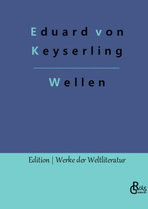 Ein Badesommer an der Ostsee. Hinter dem Idyll sind die persönlichen Tragödien unglücklicher Menschen nicht weit. Es sind die Wellen, also mithin die Ostsee, die in Keyserlings mittlerweile verfilmtem Werk den Ton angeben. Sie symbolisieren die Kraft der Natur, die bei aller Veränderung, den Gezeiten und der steten Unruhe doch eine erhabene Beständigkeit mit sich bringen. Gröls-Verlag (Edition Werke der Weltliteratur)