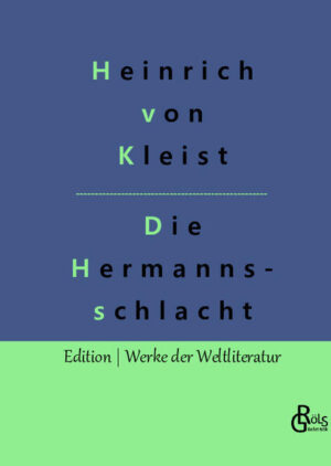 Herrmann ist der Fürst der Germanen. Er wird von zwei Seiten angegriffen: Marbod fordert von Süden her Tribut und der römische Feldherr Varus bedroht ihn aus dem Westen. Varus bietet seine Hilfe gegen Marbod an, doch ihm ist nicht zu trauen - er verkauft das Fell gerne doppelt. Auch Hermanns Frau, Thusnelda, spielt eine Rolle in den Ränkespielen. Am Ende greift Hermann zu einer List, ganz nach dem Motto: Der Feind meines Feindes ist mein Freund, auch wenn er zwischendurch mal mein Feind war... Gröls-Verlag (Edition Werke der Weltliteratur)