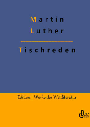 Der Pfarrer Konrad Cordatus war der erste. Ab 1531 hatte er begonnen, während der Mahlzeiten als Gast bei Luther mitzuschreiben. Keine Weisheit des Meisters sollte der Nachwelt verloren gehen. Damit setzte er einen Trend: Letztlich kursierte ein Sammelsurium von Mitschriften seiner Gäste, in unterschiedlichen Stilen und Ausprägungen. Teils wortwörtlich, teils zusammenfassend. 1566 wurden sie überarbeitet von seinem Schüler Johannes Aurifaber in Eisleben herausgegeben. Gröls-Verlag (Edition Werke der Weltliteratur)