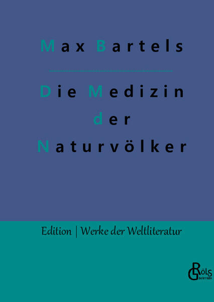 Die Karaya in Brasilien, die Ureinwohner der Mentavej-Insel in Indonesien, von Dorej und Andai in Neu-Guinea, von Siam, vom westlichen Borneo, von Mittel-Sumatra und auf den Inseln Buru und Serang, sowie auf den Kêi-, den Tanembar- und Timorlao-Inseln - der Mediziner und Anthropologe Max Bartels kennt sie alle und betrachtet sie ganzheitlich. In diesem umfassenden medizinhistorischen Werk analysiert Bartels die medizinischen Grundlagen der entlegenen Völker, aber auch das Wesen der Krankheiten, welches vom lokalen Glauben an das Übernatürliche vielfach nicht zu trennen ist. Gröls-Verlag (Edition Werke der Weltliteratur)