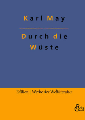 "Halef war ein eigentümliches Kerlchen. Er war so klein, daß er mir kaum bis unter die Arme reichte, und dabei so hager und dünn, daß man hätte behaupten mögen, er habe ein volles Jahrzehnt zwischen den Löschpapierblättern eines Herbariums in fortwährender Pressung gelegen. Dabei verschwand sein Gesichtchen vollständig unter einem Turban, der drei volle Fuß im Durchmesser hatte, und sein einst weiß gewesener Burnus, welcher jetzt in allen möglichen Fett- und Schmutznuancen schimmerte, war jedenfalls für einen weit größeren Mann gefertigt worden." Gröls-Verlag (Edition Werke der Weltliteratur)