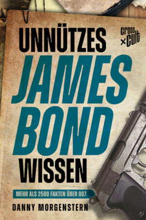 Das JAMES BOND-Universum ist gigantisch. In diesem Buch hat Deutschlands führender 007-Experte Danny Morgenstern alles zusammengetragen, was man über den berühmtesten Geheimagenten Ihrer Majestät an unnützem Wissen offenlegen kann. Von der ersten TV-Verfilmung bis zum neusten JAMES BOND-Kinoabenteuer KEINE ZEIT ZU STERBEN (2020) bietet dieses Buch über 2500 ungewöhnliche Fakten und kuriose Begebenheiten. Hintergründe zu den Dreharbeiten - verrückte, nicht genutzte Ideen aus den Drehbüchern und aberwitzige Fakten der Bond-Darsteller von Sean Connery über Roger Moore und Pierce Brosnan bis hin zu Daniel Craig. Wer UNNÜTZES JAMES BOND WISSEN gelesen hat, der wird die Filme zukünftig mit anderen Augen sehen und die Romane ein weiteres Mal lesen wollen. Dieses Bond-Buch ist skurril und einmalig.