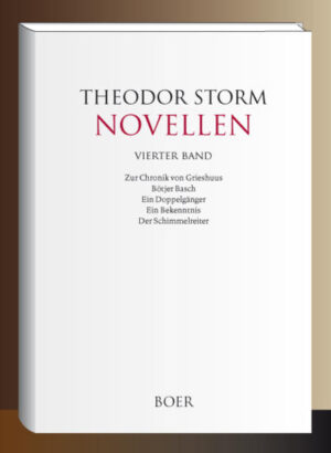 Theodor Hertel über Storm: So manche dieser Erscheinungen deuten auf den bemerkenswertesten Zug in der Gesamterscheinung dieses Dichters, auf die gewaltige Entwicklung, die er durchgemacht hat. Sie bildet in der Tat ein hervorragendes Merkmal Theodor Storms. Wenn er um 1870 gestorben wäre, niemand hätte auch nur vermutet, was mit diesem frühzeitigen Tode zerstört worden wäre. Storm hätte als ein Meister der gefühlvollen Stimmungsnovelle, als ein Minnedichter und einer der weichsten Künstler fortgelebt, in dessen Bilde manche schroffe Züge aus den Gedichten und einigen Novellen als fremdartig erschienen wären. Welch ein Wandel! Aus dem Dichter weicher Stimmungsbilder