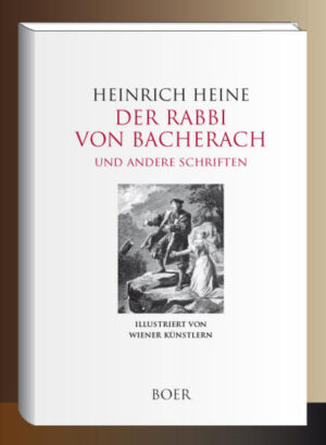 Der Rabbi von Bacherach »Die große Judenverfolgung begann mit den Kreuzzügen und wütete am grimmigsten um die Mitte des vierzehnten Jahrhunderts, am Ende der großen Pest, die, wie jedes andre öffentliche Unglück, durch die Juden entstanden sein sollte, indem man behauptete, sie hätten den Zorn Gottes herabgeflucht und mit Hülfe der Aussätzigen die Brunnen vergiftet. Der gereizte Pöbel, besonders die Horden der Flagellanten, halbnackte Männer und Weiber, die zur Buße sich selbst geißelnd und ein tolles Marienlied singend, die Rheingegend und das übrige Süddeutschland durchzogen, ermordeten damals viele tausend Juden, oder marterten sie, oder tauften sie gewaltsam. ...Je mehr aber der Haß sie von außen bedrängte, desto inniger und traulicher wurde das häusliche Zusammenleben, desto tiefer wurzelte die Frömmigkeit und Gottesfurcht der Juden von Bacherach.« Aus den Memoiren des Herren von Schnabelewopski »Mein Vater hieß Schnabelewopski