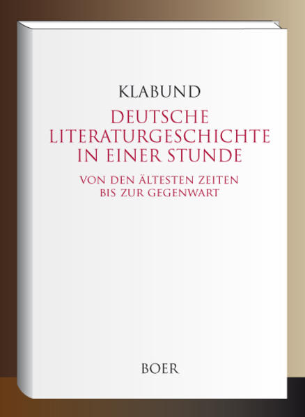 Diese kleine Literaturgeschichte verfolgt weder philosophische noch philologische Absichten. Sie ist nichts als der Versuch einer kurzen, volkstümlichen, lebendigen Darstellung der deutschen Dichtung. Die Dichtung eines Volkes beruht auf dem Eigentümlichsten, was ein Volk haben kann: seiner Sprache. In diesem Sinne wird und soll sie immer »völkisch« sein. Die deutsche Dichtung ist vergleichbar einem Baum, der tief in der deutschen Erde wurzelt, dessen Stamm und Krone aber den allgemeinen Himmel tragen hilft. Es gibt eine deutsche Erde. Der Himmel ist allen Völkern gemeinsam. Blüten vom Baum der deutschen Dichtung mögen vom Wind da- und dorthin getragen werden. Zu Früchten reifen werden nur die, die am Baum bleiben. Sie werden im Herbst geerntet werden, und im Schatten des Baumes wird ein ganzes Volk sich an ihnen erquicken.