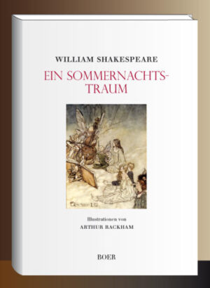 Das Stück spielt im antiken Athen und in einem an die Stadt angrenzenden verzauberten Wald. Der Sommernachtstraum wurde vermutlich 1595 oder 1596 geschrieben, vor 1598 erstmals aufgeführt und erschien 1600 in einer Quartoausgabe im Druck. Das Stück gehört zu den meistgespielten Werken Shakespeares. In den englischsprachigen Ländern ist es ein Klassiker für Schul- und Laientheaterinszenierungen. In dem Stück sind vier Handlungen miteinander verflochten. Die Rahmenhandlung bildet die Hochzeitsvorbereitung von Theseus und Hippolyta am Hof von Athen. Damit verbunden sind die Erlebnisse der Handwerker, die für die Feierlichkeit des Fürsten im angrenzenden Wald von Athen ein Theaterstück proben. Gleich zu Beginn wird der Konflikt um die Heirat zweier aristokratischer Paare eingeführt. Im Wald von Athen treffen die beiden Paare und die Handwerker auf Feen und Elfen und werden in die Auswirkungen eines Ehestreites des Elfenpaares Oberon und Titania hineingezogen. [Wikipedia]