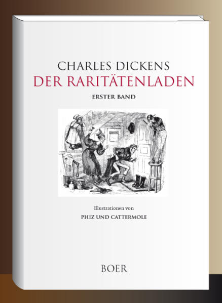 Der Roman erzählt die Geschichte von Nell Trent, einem schönen und tugendhaften jungen Mädchen. Als Waisenkind lebt sie bei ihrem Großvater in dessen Laden für Kleinkram. Ihr Großvater liebt sie sehr, doch sie lebt ein einsames Leben. Ihr einziger Freund ist Kit, ein ehrlicher Junge, der in dem Laden arbeitet und dem sie das Schreiben beibringt. Insgeheim versucht ihr Großvater durch Kartenspiele seiner Enkelin ein gutes Erbe zu verschaffen. Er hält seine nächtlichen Spiele geheim, leiht sich aber viel Geld von dem bösen Daniel Quilp, einem bösartigen Geldverleiher. Am Ende verspielt er das wenige Geld, das sie haben, und Quilp nutzt die Gelegenheit, um den Laden in Besitz zu nehmen und Nell und ihren Großvater zu vertreiben. Ihr Großvater erleidet einen Zusammenbruch, der ihn den Verstand verlieren läßt, und Nell nimmt ihn mit in die Midlands von England, wo er als Bettler lebt. In der Überzeugung, daß der alte Mann ein großes Vermögen für Nell aufbewahrt hat, überredet ihr verschwenderischer älterer Bruder Frederick den gutmütigen, aber leichtgläubigen Dick Swiveller, ihm zu helfen, Nell aufzuspüren, damit Swiveller Nell heiraten und ihr vermeintliches Erbe mit Frederick teilen kann. Zu diesem Zweck schließen sie sich mit Quilp zusammen, der genau weiß, daß es kein Vermögen gibt. Quilp versucht, Nell aufzuspüren. Nell, die sich mit einer Reihe von Personen anfreundet, von denen einige schurkisch und andere gutmütig sind, gelingt es, ihren Großvater in einem weit entfernten Dorf in Sicherheit zu bringen, was jedoch zu einem beträchtlichen Preis für Nells Gesundheit führt. In der Zwischenzeit hat Kit, der seine Arbeit im Kuriositätenladen verloren hat, eine neue Anstellung bei dem netten Ehepaar Garland gefunden. Hier wird er von einem mysteriösen »alleinstehenden Herrn« kontaktiert, der nach Neuigkeiten von Nell und ihrem Großvater sucht. Dieser Herr und Kits Mutter verfolgen die beiden erfolglos und treffen auf Quilp, der ebenfalls auf der Suche nach den Ausreißern ist. Quilp hegt einen Groll gegen Kit und läßt ihn als Dieb anklagen. Kit wird zum Transport verurteilt. Dick Swiveller beweist jedoch Kits Unschuld. Quilp wird gejagt und stirbt bei dem Versuch, seinen Verfolgern zu entkommen. Zur gleichen Zeit erfährt Mr. Garland durch einen Zufall, wo sich Nell aufhält, und er, Kit und der alleinstehende Herr machen sich auf die Suche nach ihr. Als sie dort ankommen, ist Nell leider bereits an den Folgen ihrer beschwerlichen Reise gestorben. Ihr Großvater, der bereits geistig gebrechlich ist, weigert sich zuzugeben, daß sie tot ist, und sitzt jeden Tag an ihrem Grab, um auf ihre Rückkehr zu warten, bis er einige Monate später selbst stirbt.