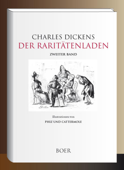 Der Roman erzählt die Geschichte von Nell Trent, einem schönen und tugendhaften jungen Mädchen. Als Waisenkind lebt sie bei ihrem Großvater in dessen Laden für Kleinkram. Ihr Großvater liebt sie sehr, doch sie lebt ein einsames Leben. Ihr einziger Freund ist Kit, ein ehrlicher Junge, der in dem Laden arbeitet und dem sie das Schreiben beibringt. Insgeheim versucht ihr Großvater durch Kartenspiele seiner Enkelin ein gutes Erbe zu verschaffen. Er hält seine nächtlichen Spiele geheim, leiht sich aber viel Geld von dem bösen Daniel Quilp, einem bösartigen Geldverleiher. Am Ende verspielt er das wenige Geld, das sie haben, und Quilp nutzt die Gelegenheit, um den Laden in Besitz zu nehmen und Nell und ihren Großvater zu vertreiben. Ihr Großvater erleidet einen Zusammenbruch, der ihn den Verstand verlieren läßt, und Nell nimmt ihn mit in die Midlands von England, wo er als Bettler lebt. In der Überzeugung, daß der alte Mann ein großes Vermögen für Nell aufbewahrt hat, überredet ihr verschwenderischer älterer Bruder Frederick den gutmütigen, aber leichtgläubigen Dick Swiveller, ihm zu helfen, Nell aufzuspüren, damit Swiveller Nell heiraten und ihr vermeintliches Erbe mit Frederick teilen kann. Zu diesem Zweck schließen sie sich mit Quilp zusammen, der genau weiß, daß es kein Vermögen gibt. Quilp versucht, Nell aufzuspüren. Nell, die sich mit einer Reihe von Personen anfreundet, von denen einige schurkisch und andere gutmütig sind, gelingt es, ihren Großvater in einem weit entfernten Dorf in Sicherheit zu bringen, was jedoch zu einem beträchtlichen Preis für Nells Gesundheit führt. In der Zwischenzeit hat Kit, der seine Arbeit im Kuriositätenladen verloren hat, eine neue Anstellung bei dem netten Ehepaar Garland gefunden. Hier wird er von einem mysteriösen »alleinstehenden Herrn« kontaktiert, der nach Neuigkeiten von Nell und ihrem Großvater sucht. Dieser Herr und Kits Mutter verfolgen die beiden erfolglos und treffen auf Quilp, der ebenfalls auf der Suche nach den Ausreißern ist. Quilp hegt einen Groll gegen Kit und läßt ihn als Dieb anklagen. Kit wird zum Transport verurteilt. Dick Swiveller beweist jedoch Kits Unschuld. Quilp wird gejagt und stirbt bei dem Versuch, seinen Verfolgern zu entkommen. Zur gleichen Zeit erfährt Mr. Garland durch einen Zufall, wo sich Nell aufhält, und er, Kit und der alleinstehende Herr machen sich auf die Suche nach ihr. Als sie dort ankommen, ist Nell leider bereits an den Folgen ihrer beschwerlichen Reise gestorben. Ihr Großvater, der bereits geistig gebrechlich ist, weigert sich zuzugeben, daß sie tot ist, und sitzt jeden Tag an ihrem Grab, um auf ihre Rückkehr zu warten, bis er einige Monate später selbst stirbt.