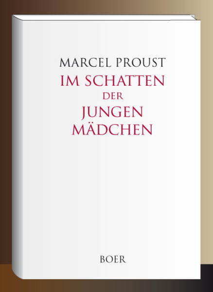 Prousts Hauptwerk »Auf der Suche nach der verlorenen Zeit« (À la recherche du temps perdu) ist eines der bedeutendsten erzählenden Werke des 20. Jahrhunderts. Der Roman ist eine fiktive Autobiographie: Ein weitgehend anonymes Ich, das aber möglicherweise »Marcel« heißt, erzählt von seinen zum Teil vergeblichen Versuchen, sich an seine Kindheit und Jugend zu erinnern. Was ihm willentlich nicht gelingt, ermöglichen ihm schließlich eine Reihe »unwillkürlicher Erinnerungen« und Sinnesassoziationen, die Erlebnisse der Vergangenheit auf intensive Weise vergegenwärtigen und damit erinnerbar machen. Am Ende des Romans entschließt sich das Ich, die auf diese Weise wiedererlebte und damit wiedergefundene Zeit in einem Roman festzuhalten. Der Text des Neusatzes folgt der Ausgabe von 1926, erschienen im Verlag der Schmiede, Berlin. Der französische Titel lautet »À l'ombre des jeunes filles en fleurs« und erschien als zweiter Band der Romanreihe »À la recherche du temp perdu«.