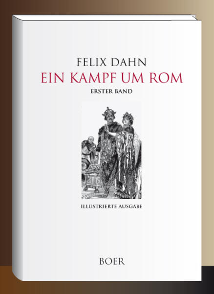 Der populärste historische Roman von Felix Dahn wurde in den 60er Jahren mit Orson Wells monumental verfilmt. Die Handlung spielt in der ausgehenden Spätantike, überspannt das zweite Viertel des 6. Jahrhunderts n. Chr. und handelt vom Kampf der Ostgoten in Italien gegen Ostrom und von ihrem Untergang im Jahr 552. Der letzte Gotenkönig Teja drückte dem ganzen voluminösen Roman den Stempel des tragischen Niedergangs eines Volkes aus verheißungsvollen Anfängen auf. Die farbenfrohe und intrigenreiche Handlung konzentriert sich auf den Kampf um Rom und dabei vor allem auf Heldentum und Heldentod. Dahn war Historiker und achtete darauf, den Roman so historisch korrekt wie möglich zu schreiben, was ihn in die Kategorie der Professorenromane jener Zeit einreiht. Andere Teile des Inhalts, z. B. die Person des Cethegus, sind aber frei erfunden. Dahn schreibt in seinen Erinnerungen, er habe den Roman eigentlich dem Feuer übergeben wollen. Nur das energische Eingreifen seiner Frau Therese habe ihn davor bewahrt. Der Roman wurde sein mit Abstand größter Publikumserfolg.