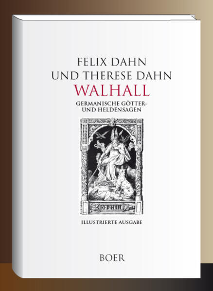 Die kenntnisreiche und bis heute wichtige Darstellung germanischer Götter und Helden durch Felix Dahn und seine Frau Therese. Wir würden daher ratlos der trümmerhaften Überlieferung einzelner, in Ermangelung des Zusammenhangs unverständlicher Bruchstücke der germanischen Götterwelt gegenüberstehen, böten nicht die Sage, dann der Aberglaube und allerlei Sitten und Gebräuche, welche sehr oft als ein Niederschlag alter Göttergestalten und gottesdienstlicher Handlungen seit grauester Vorzeit bis heute in unserm Volke fortleben, hoch willkommene Erklärung und Ergänzung in geradezu staunenerregender Fülle. . . Jakob Grimm hat nun mit ebenso tiefer Gelehrsamkeit wie poetischer Ahnung aus den kirchlichen Legenden die Götter und Göttinnen Walhalls wieder herausgewickelt