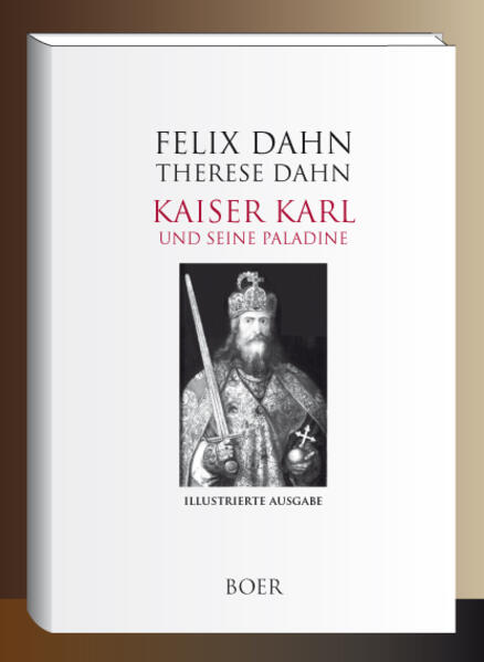 Die kenntnisreiche Darstellung der Geschichte sowie der Sagen um Karl den Großen von Felix Dahn und seiner Frau Therese. Meine Einleitung will dem Reiz der Sage durch Erzählung des Inhalts nicht vorgreifen, will auch nicht eine wissenschaftliche Auflösung der Karlssagen in ihre verschiedenen Bestandteile versuchen: nur das geschichtliche Bild des Mannes will ich hier voranstellen, ohne jede gelehrte Zurüstung. Ich meine, es muß die jungen Leser - und vielleicht auch ein paar alte - anziehen, zuerst in aller Kürze zu erfahren, was und wie und wer dieser Karl wirklich war und dann zu sehen, wie diese Gestalt sich in der Sage gespiegelt hat. Dabei würde eine lehrhafte und zopfige Hinweisung in jedem Einzelnen auf die entsprechende Gestaltung in der Sage, ein steter Vergleich von Geschichte und Sage, nur stören: der sinnige Leser wird in der Sage mit Wohlgefallen selbst herausfühlen, wie diese sich nach ihren Bedürfnissen die Geschichte zurechtgeschnitten und übermalt hat. Im ganzen und großen aber ist die Sage wahrhaftig: sie drückt, wenn auch in ihrer phantastischen Sprache, treffend die Eigenart des Mannes und seiner Taten aus. [Aus der Einleitung]