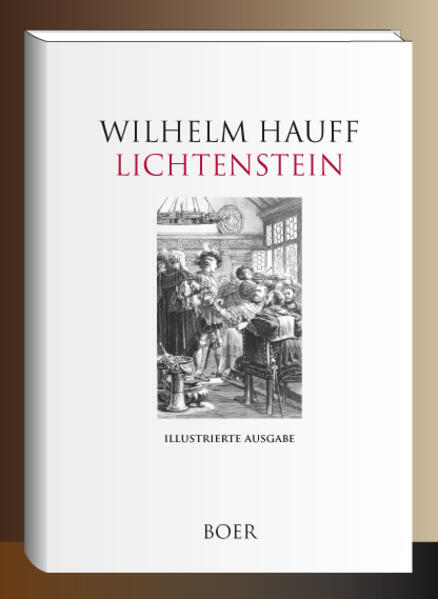 Der verarmte fränkische Adelige Georg von Sturmfeder ist entschlossen, sich durch Kampf an der Seite des Schwäbischen Bundes gegen Herzog Ulrich von Württemberg die Heirat mit seiner Geliebten Marie von Lichtenstein zu verdienen. Am Rande der Sammlung der bündischen Truppen in Ulm erfährt er, daß Maries Vater wider Erwarten auf der Seite Württembergs steht. Aufgrund von Kränkungen durch den Truchseß von Waldburg, den Anführer des Schwäbischen Bundes, verläßt Georg den Bund. Nachdem er kurzzeitig in Haft genommen wird, darf er durch Fürsprache Frondsbergs aus Ulm ausreisen. Kaum hat er Ulm verlassen, trifft er auf den Pfeifer von Hardt, der ihm anbietet, ihn nach Schloß Lichtenstein zu Marie zu führen. Bei einem Überfall, bei dem Georg für den flüchtigen Herzog von Württemberg gehalten wird, wird er schwer verwundet. Im Haus des Pfeifers wird er von dessen Familie gesundgepflegt. Weitergeführt von Bärbele, der Tochter des Pfeifers, kommt Georg nach Lichtenstein, wo ihn Marie erwartet. Dort erfährt er, daß Herzog Ulrich, dem er zuvor bereits mehrfach, ohne ihn zu erkennen, begegnet ist, sich auf dem Schloss und in der Nebelhöhle versteckt hält. Maries Vater knüpft sein Einverständnis zur Ehe daran, daß Herzog Ulrich Stuttgart zurückerobert. Tatsächlich gelingt der Wiedereinzug des Herzogs und im Stuttgarter Schloß wird die Hochzeit von Georg und Marie gefeiert. Doch der Krieg ist noch nicht beendet. In der Schlacht bei Esslingen unterliegen die Württemberger dem Schwäbischen Bund. Herzog Ulrich kann mit seinem engsten Gefolge, darunter Georg, fliehen. In Köngen geraten sie in einen Hinterhalt. Der Herzog entkommt durch einen Sprung von der Brücke. Der Pfeifer stirbt todesmutig im Kampf. Georg hat zuvor die Rüstung des Herzogs angelegt und wird an dessen Stelle verhaftet. Als das Tauschmanöver auffällt, ist es erneut Frondsberg, der Georg vor einer Strafe im Verlies bewahren kann. Durch den großen Erfolg des Romans prägte Hauffs Darstellung nachhaltig die Vorstellungen breiter Leserkreise vom Mittelalter und von der württembergischen Geschichte.